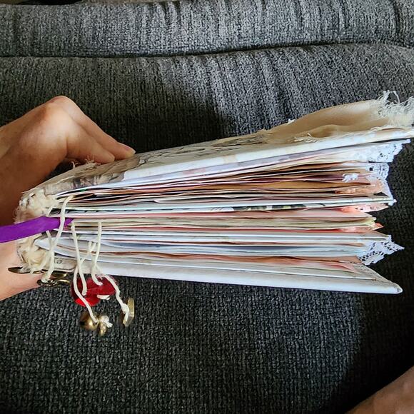 "Together" Junk Journal, 9in x 6in x 1.5in, 166 pages - Picture 13 of 15